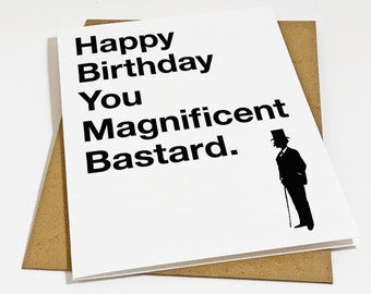 Magnificent Birthday Card - Birthday Card For Boyfriend - Birthday Card For Husband - Witty Birthday Card