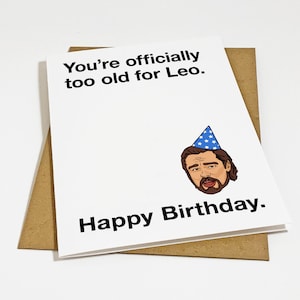 Trop vieux pour Lion - drôle de carte du 25e anniversaire pour petite amie, carte d'anniversaire hilarante pour soeur, carte de vingt-cinquième anniversaire pour elle