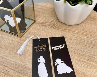 The Tortured Poets Department Inspired Bookmark - Inspired by Taylor | TTPD Bookmark | Whos afraid of little old me | Taylor Lyrics |