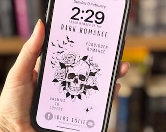 Phone Wallpapers | iPhone Wallpapers | Android | Bookish | Smutty | Ready to use PNG files | DIGITAL DOWNLOAD | Bundle | Dark Romance