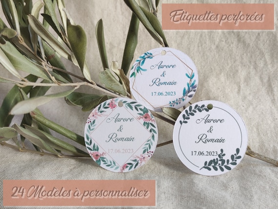 Lot De 50 étiquettes Rondes En Plastique Pour Marquage De Ruche