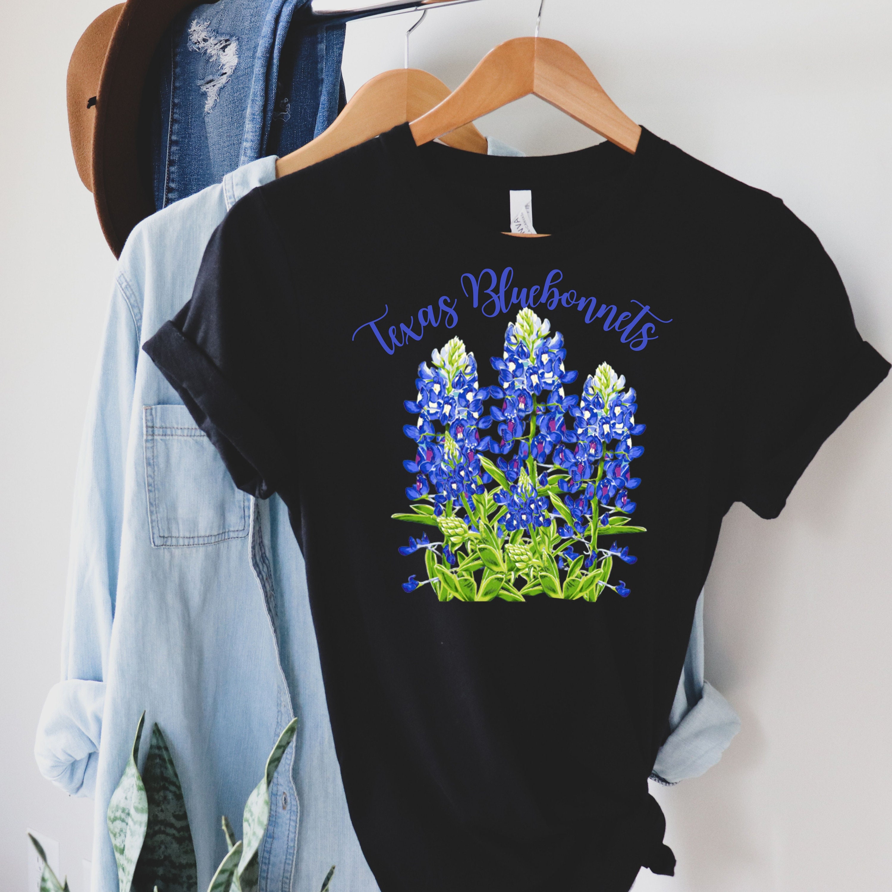 Texas Bluebonnet Shirt - Floral Texas Shirt - Texas Tee Texas Bluebonnet Shirt - Floral Texas Shirt - Texas Tee