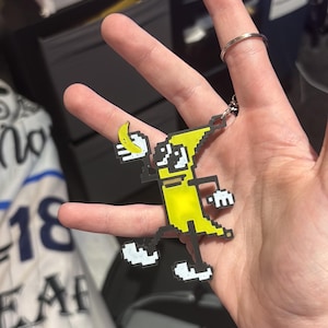 SpaceX Starship Flight 6 Banana Keychain