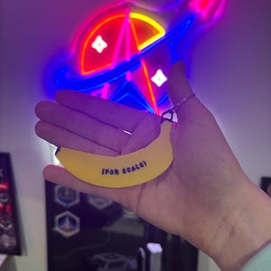 SpaceX Starship Banana for Scale Keychain
