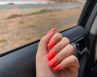 Short Square Nails Etsy Australia