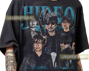 Limited Hideo Kojima Vintage Shirt, Retro Hideo Kojima Sweatshirt Gifts, Hideo Kojima Graphic T-Shirt, Hideo Kojima 90s Bootleg Shirt