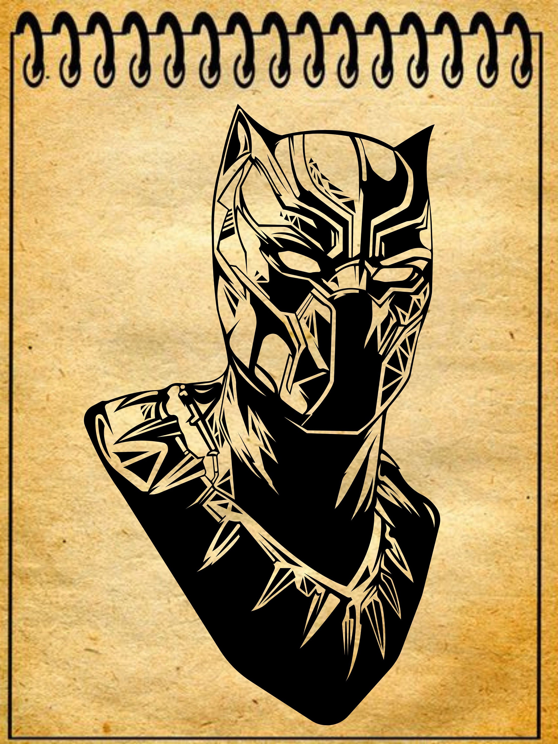 Black Panther SVG / Vector Black Panther / Cortar archivos - Etsy España