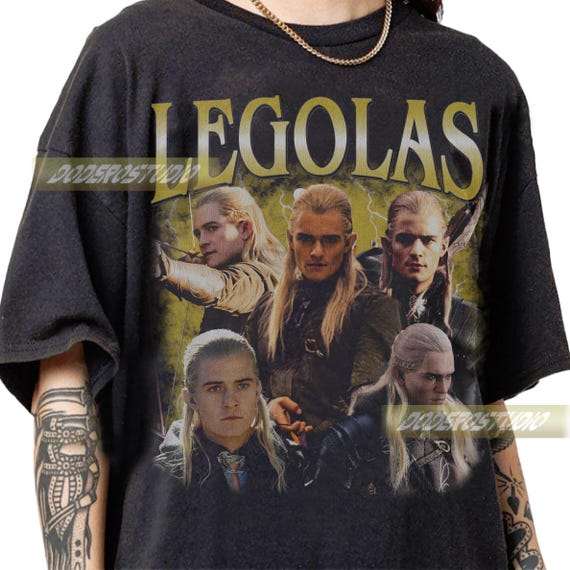 Limited Legolas Vintage Shirt, Legolas Graphic Merch Tee Gifts for Woman and Man, Retro Legolas Movie Gift, Legolas 90s Bootleg T-Shirt