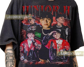 Limited Junior H Vintage Shirt, Retro Junior H Kpop Music Shirt Gift For Man and Women, Junior H Graphic T-Shirt, Junior H 90s Bootleg Shirt