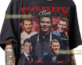 Limited Bobby Flay Vintage Shirt, Bobby Flay Sweatshirt Gift for Woman and Man, Bobby Flay Graphic Tee, Bobby Flay 90s Bootleg Shirt