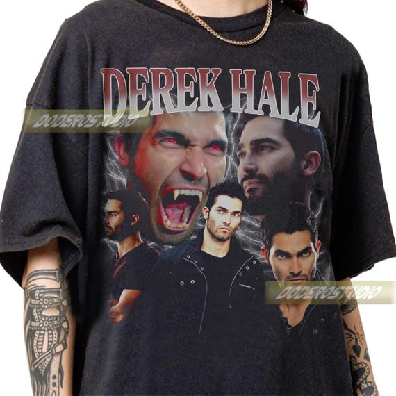 Limited Derek Hale Vintage Shirt, Derek Hale Tee Gifts for Woman and Man, Retro Derek Hale Movie Gift, Derek Hale 90s Bootleg T-Shirt