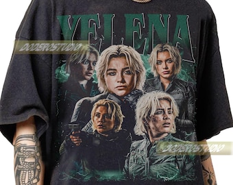 Limited Yelena Belova Thunderbolts Vintage Shirt, Yelena Belova MCU Graphic Merch Tee, Yelena Belova Thunderbolts 90s Bootleg Shirt