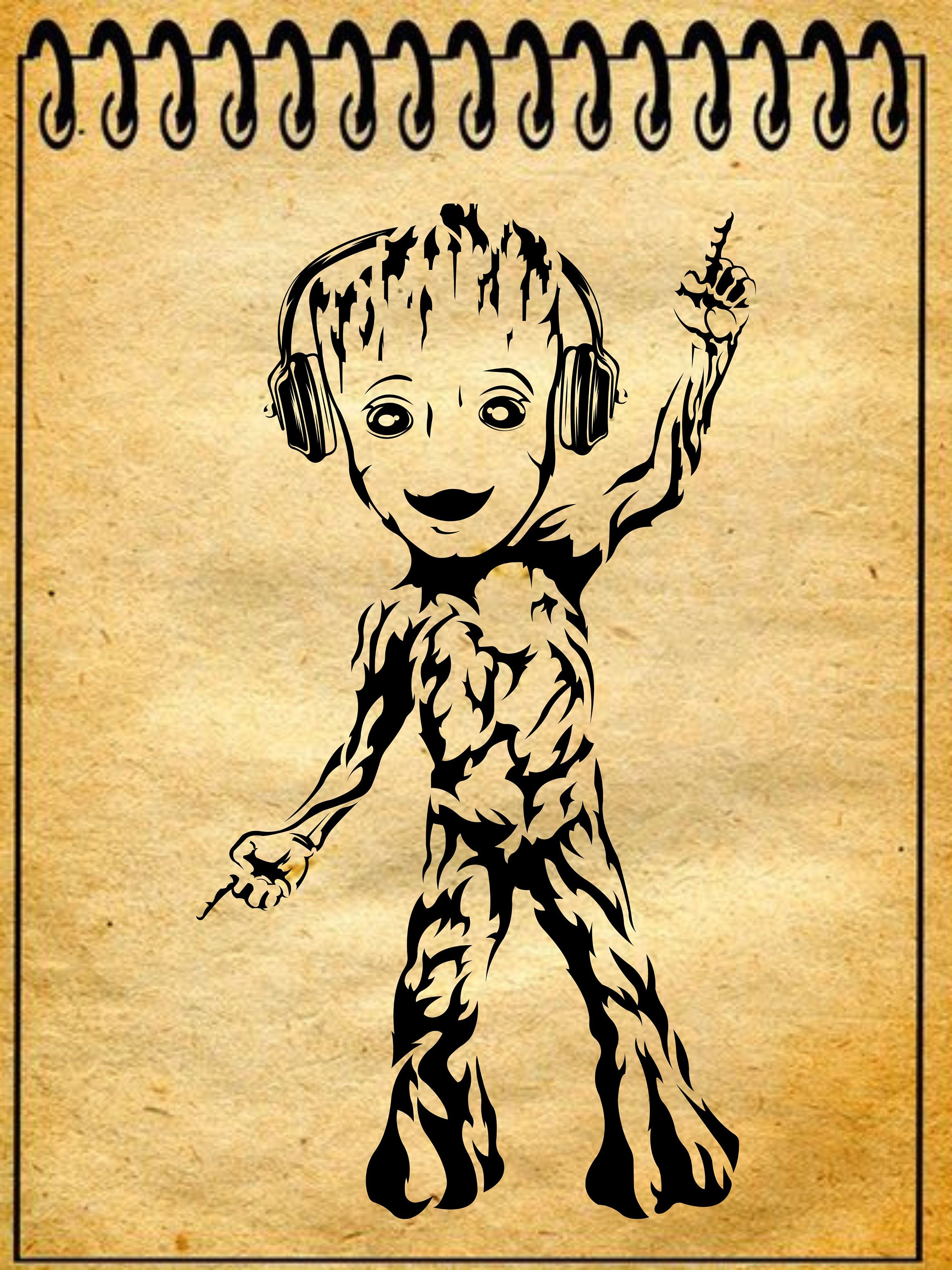 Cute Groot SVG / Guardians Of The Galaxy/ Cut files for Cricut