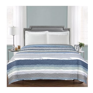 Quilt Blanket 200x220cm Stripes
