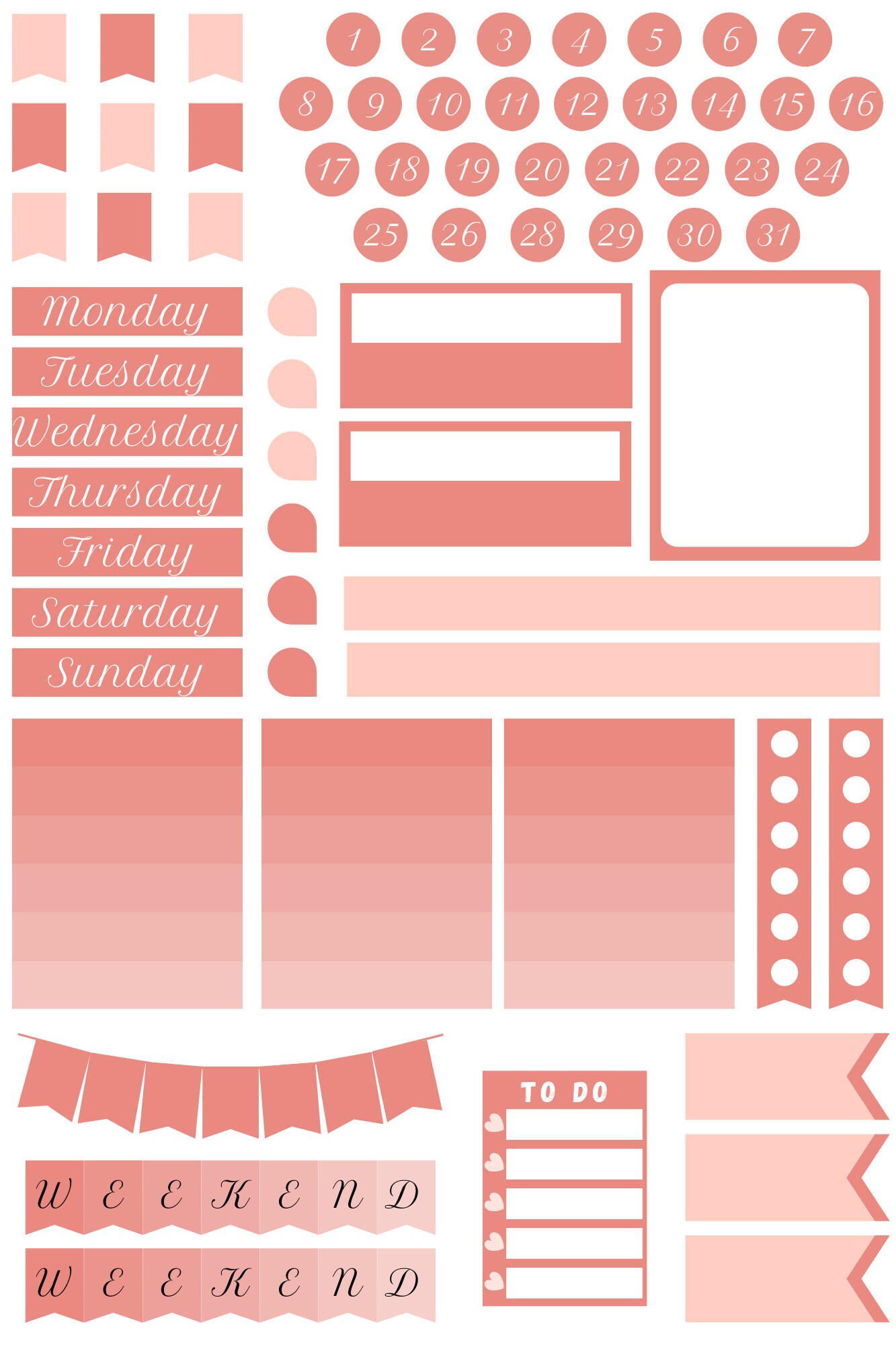  Canva Stickers Template For Commercial Use Etsy