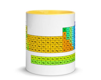 Mug with colored interior