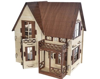 Wooden Barbie Dollhouse Furniture Etsy