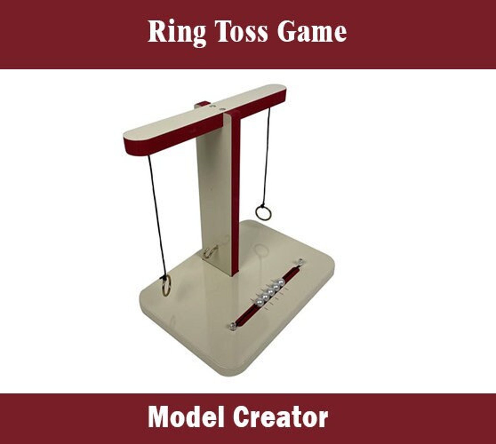 Ring Toss Game Twoplayer Ring Toss Bar Games Strategy Etsy