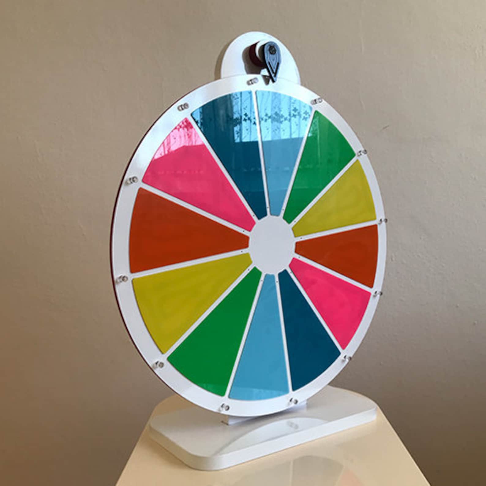 Rueda de la fortuna 12 divisiones Spin The Wheel Game Shower Etsy España