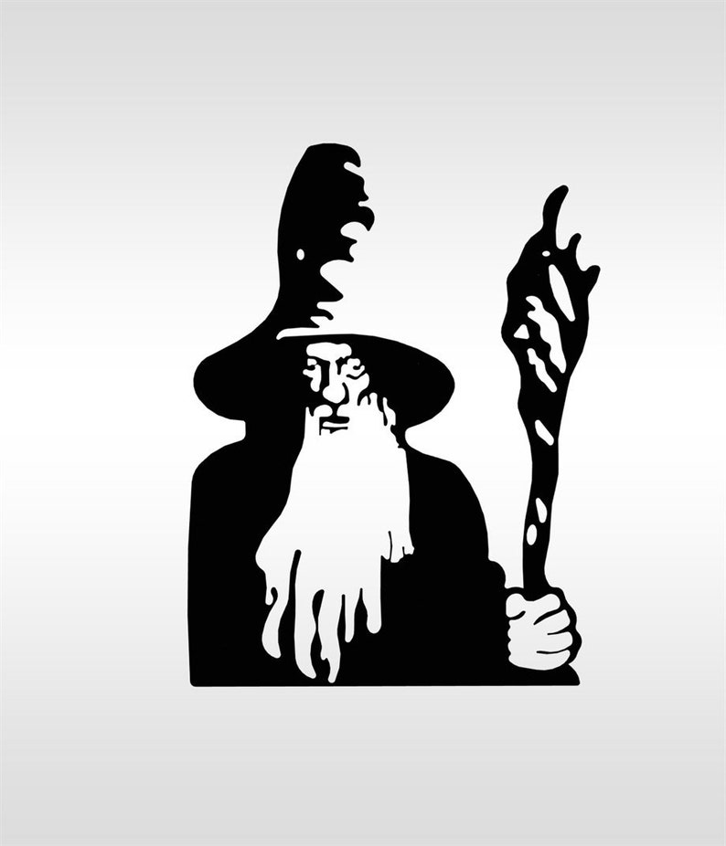 Gandalf Metal Wall Gandalf Metal Wall Lotr Decor Hanging - Etsy