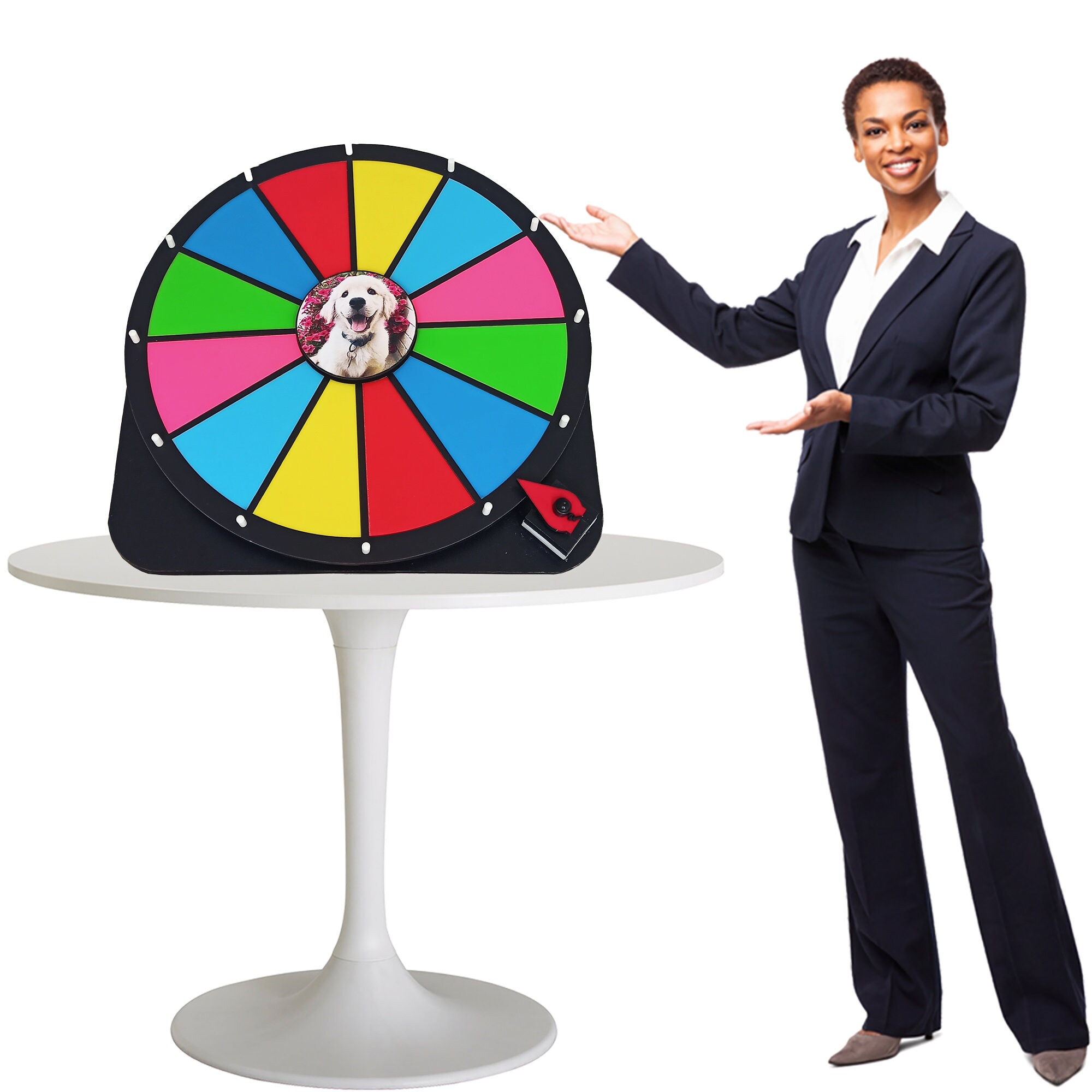 Prize Wheel Wheel of Fortune Spinning Wheel Dry Erase Spin Etsy