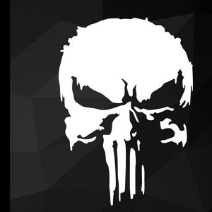 Punisher vinyl decal, Punisher  vinyl sticker, Punisher  car decal