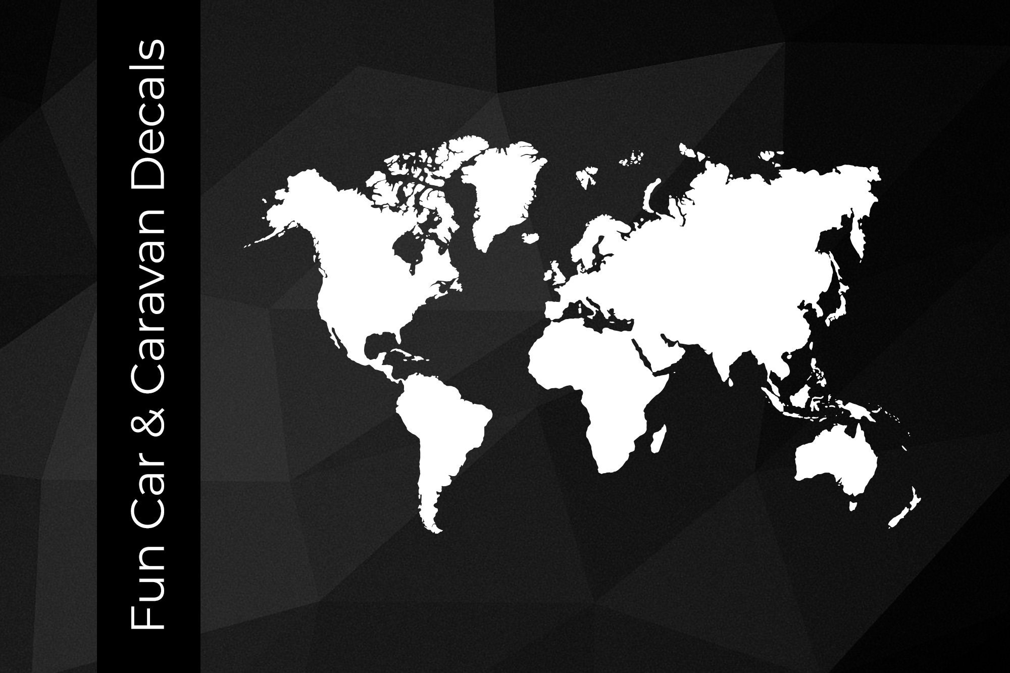 World Map Sticker Vinyl Decal World Map Decalworld Map Etsy