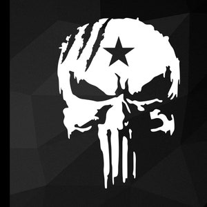 Punisher vinyl decal, Punisher  vinyl sticker, Punisher  car decal