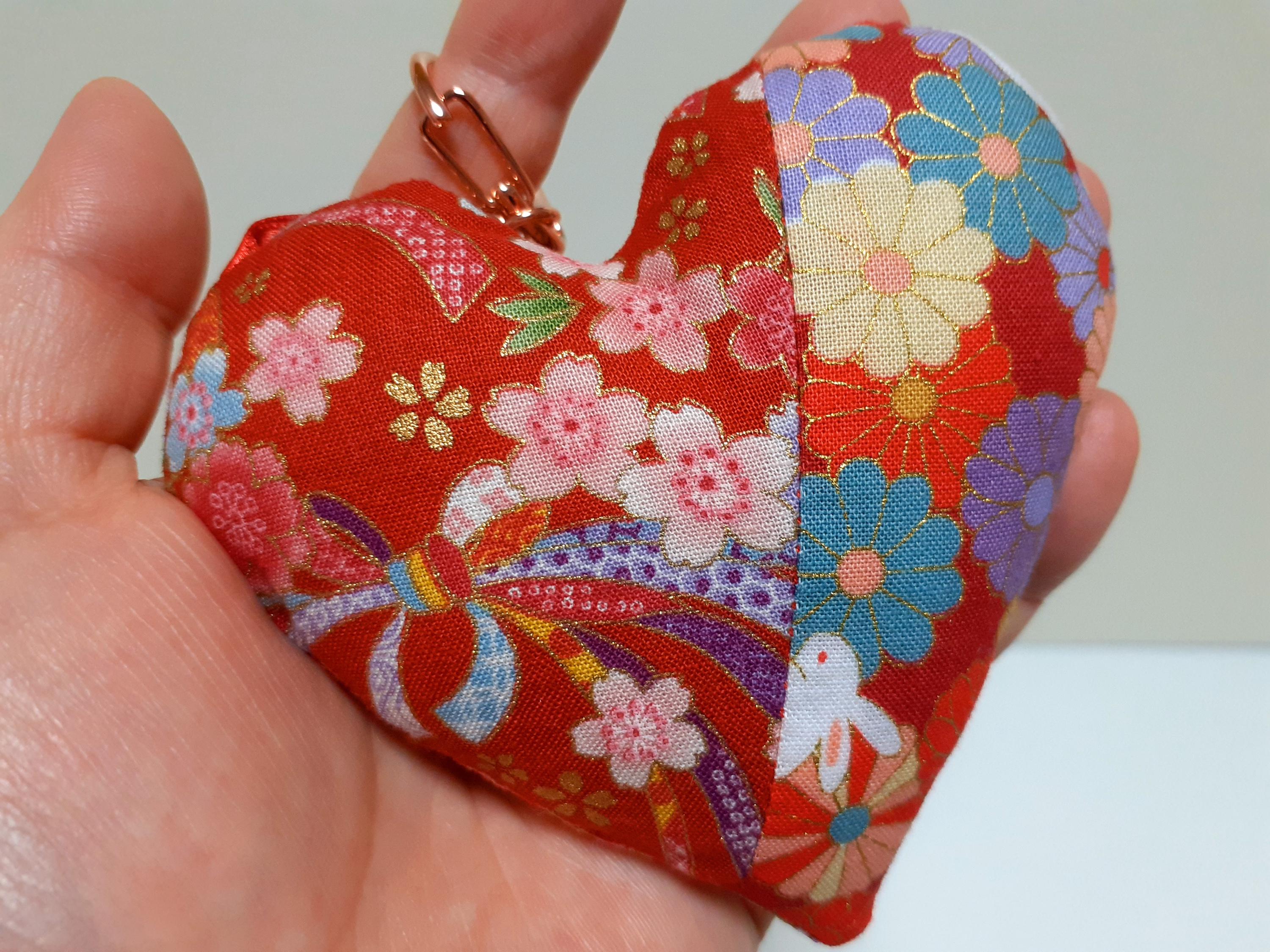 Number 2 Page/valentine Valentine'sday Heart Keychain Keyring