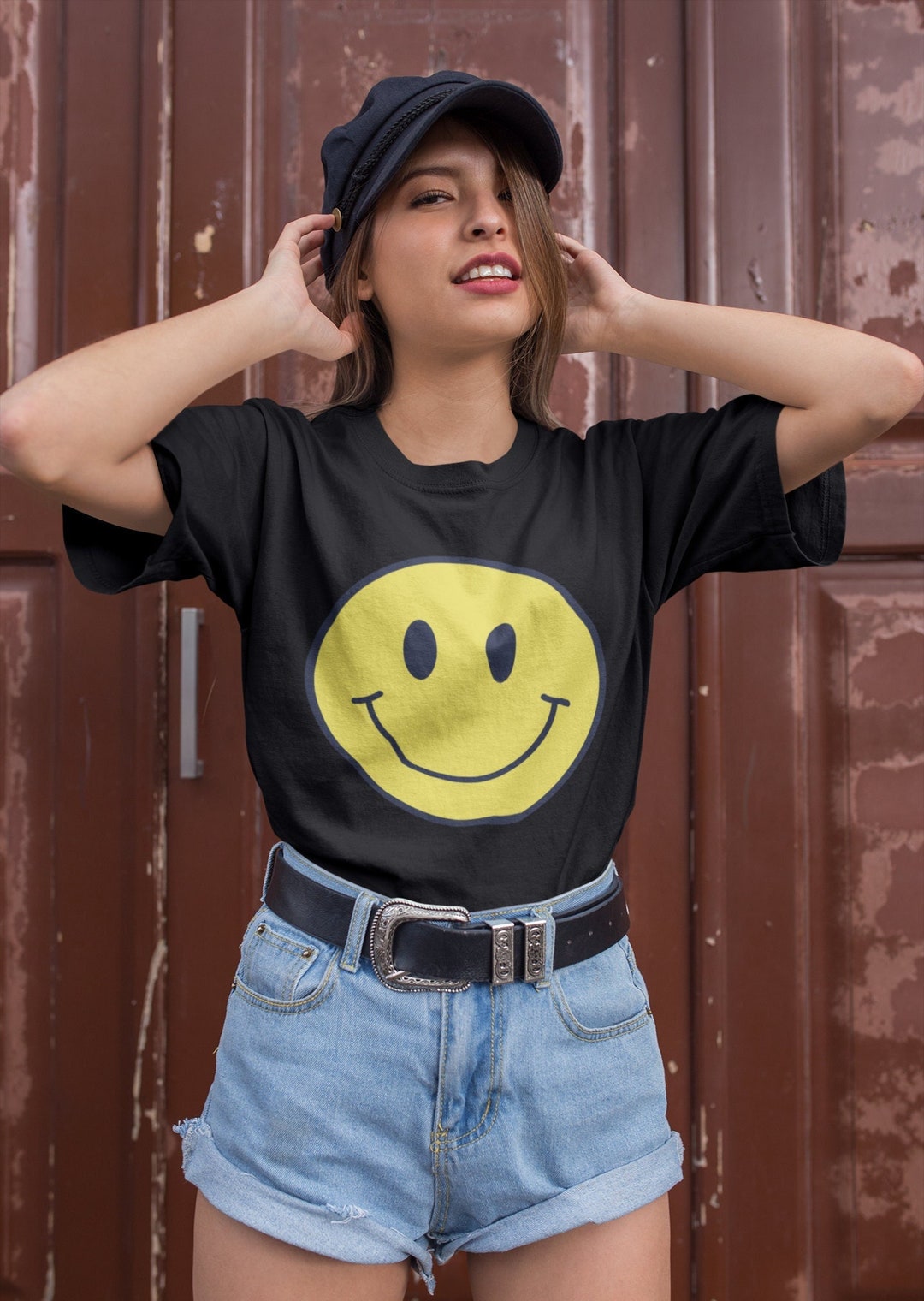 ジュベ 21ss SMILY FACE ベスト Boho Smiley Faces Bundle Retro Smile Face Bundle Distressed PNG