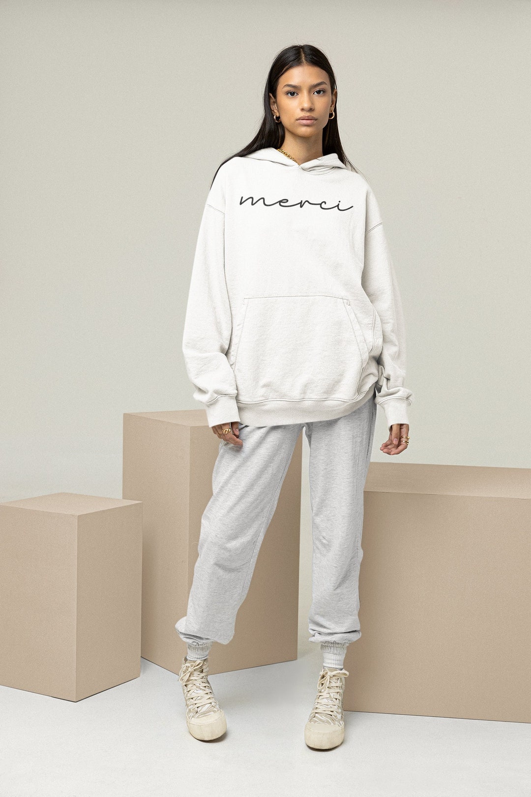 Merci Sudadera con Hoodie, Gracias Sudadera con Hoodie, Sudaderas