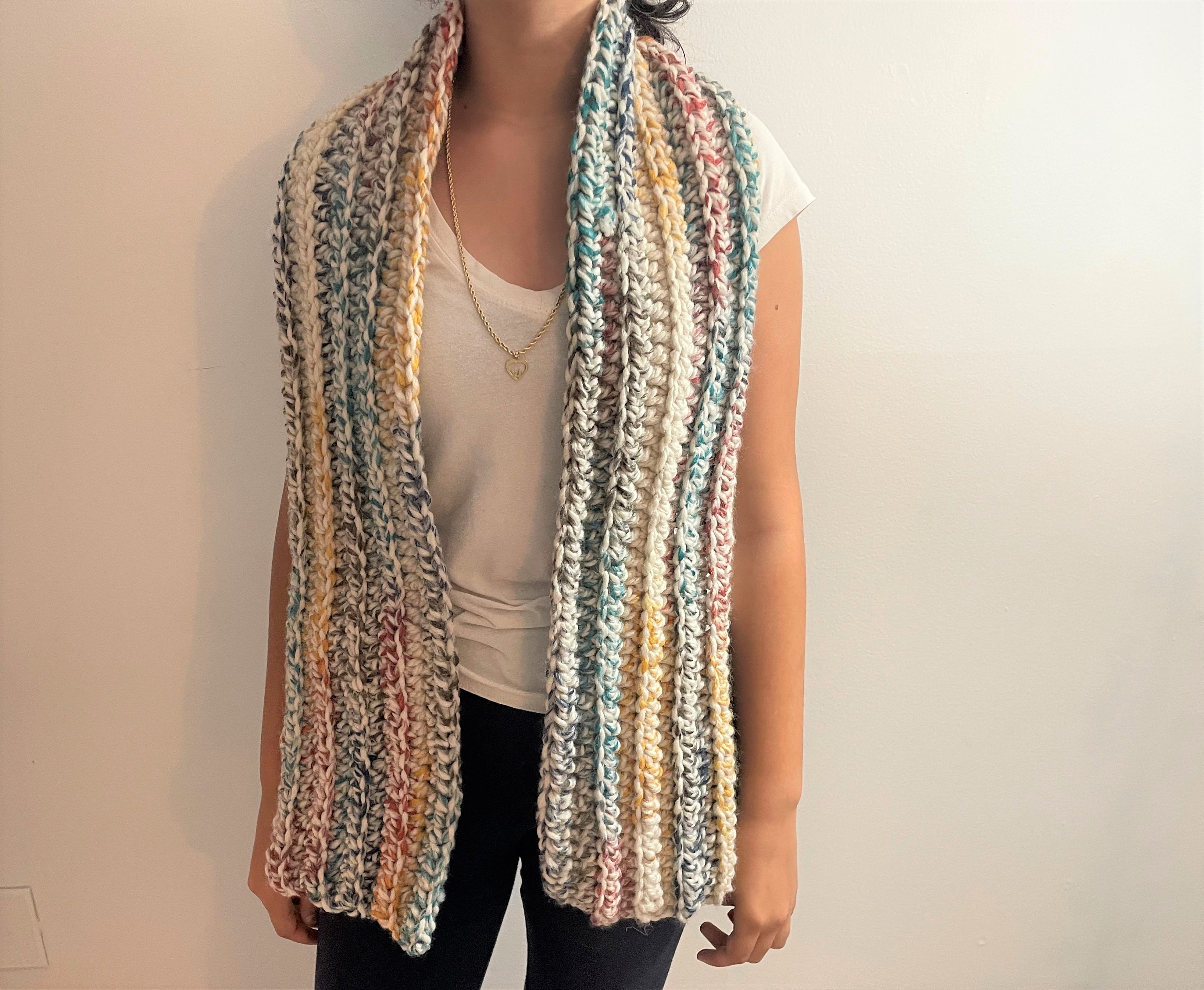 multicolor scarf