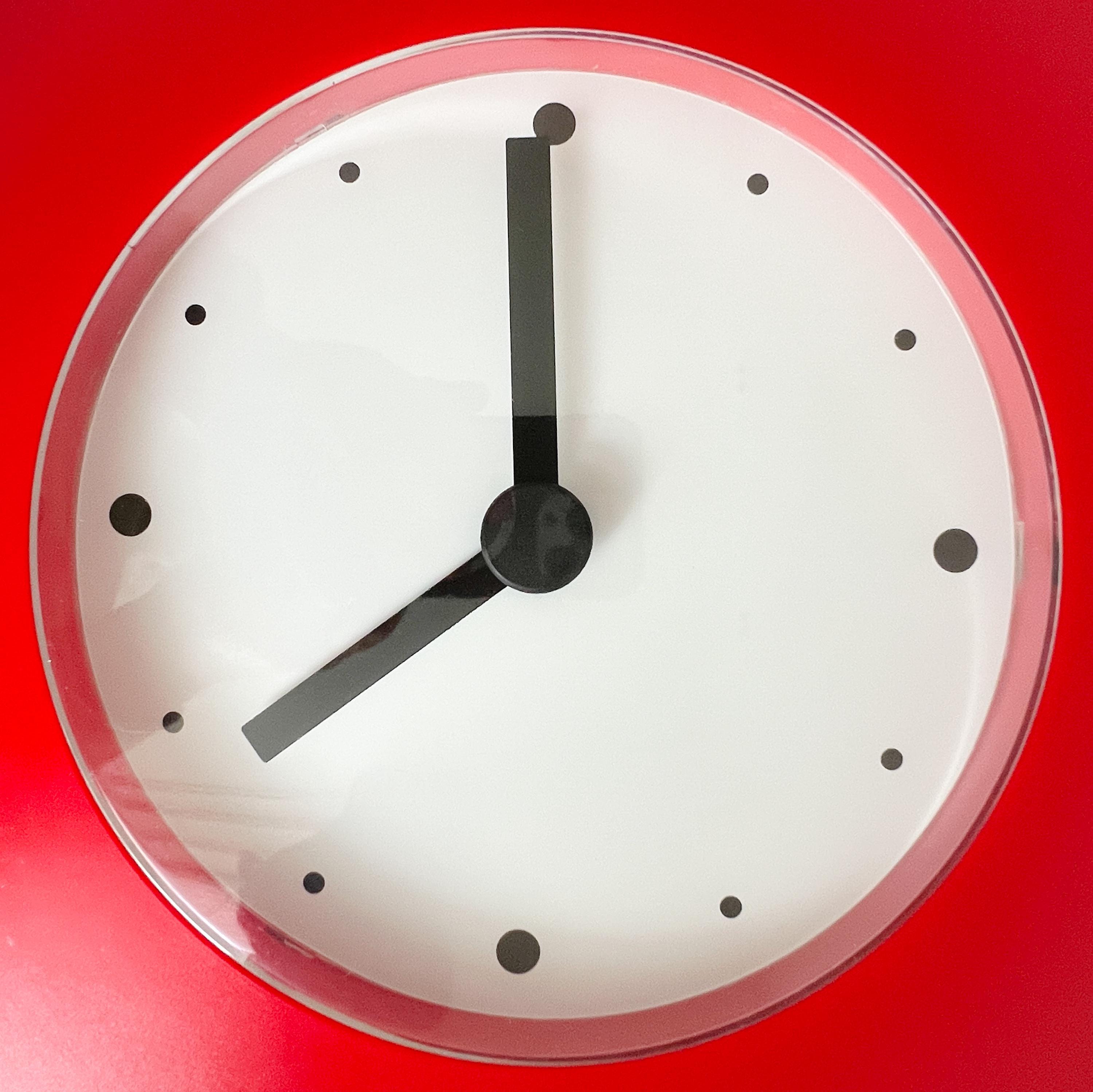 Vintage IKEA 'tajma' XL Clock - Design by K & M Hagberg - 90s/y2k
