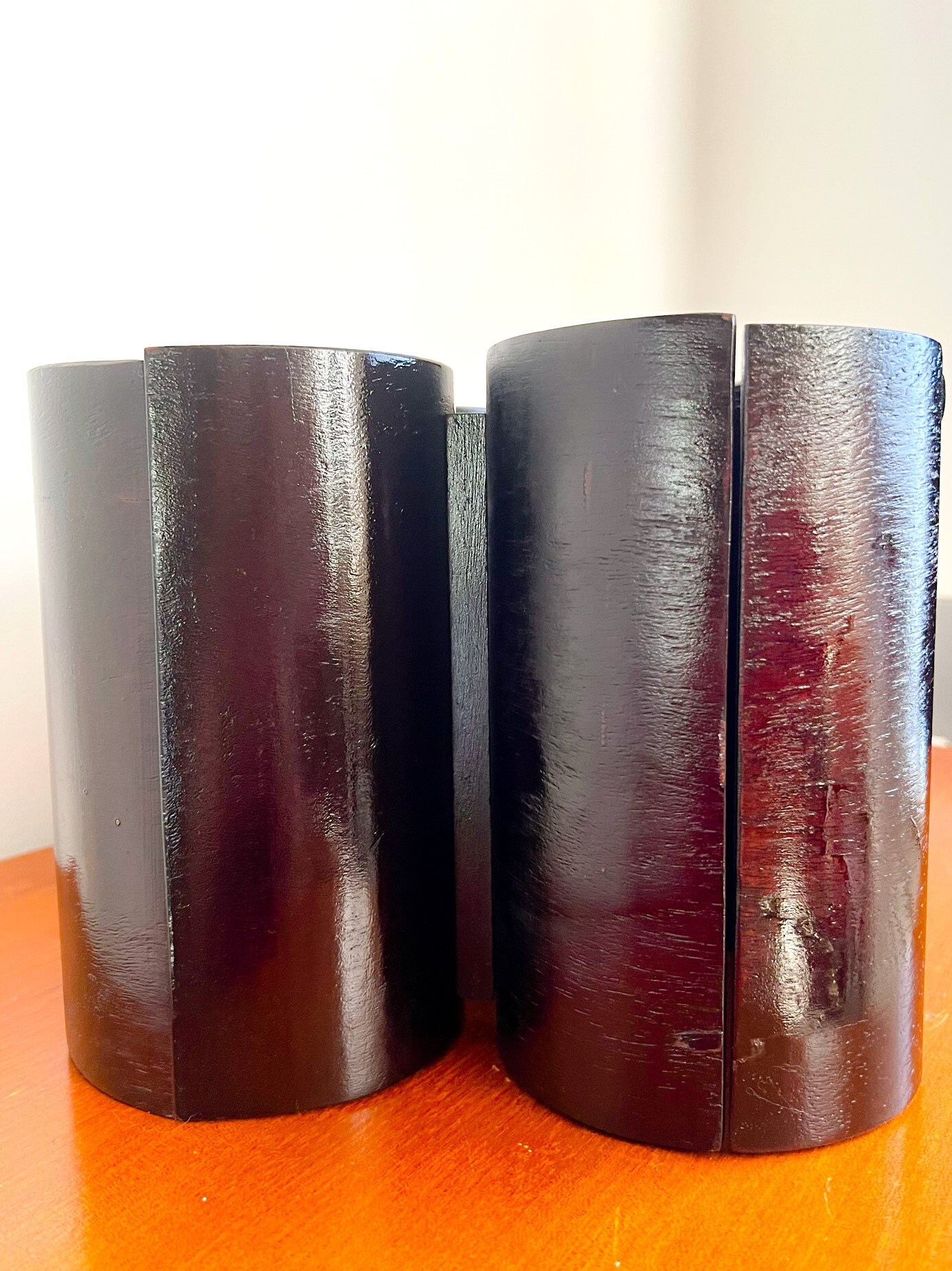 Curated visual reference: Picture Idea: Vintage Wavy Plywood Wine Rack 1970S Scandinavian Design