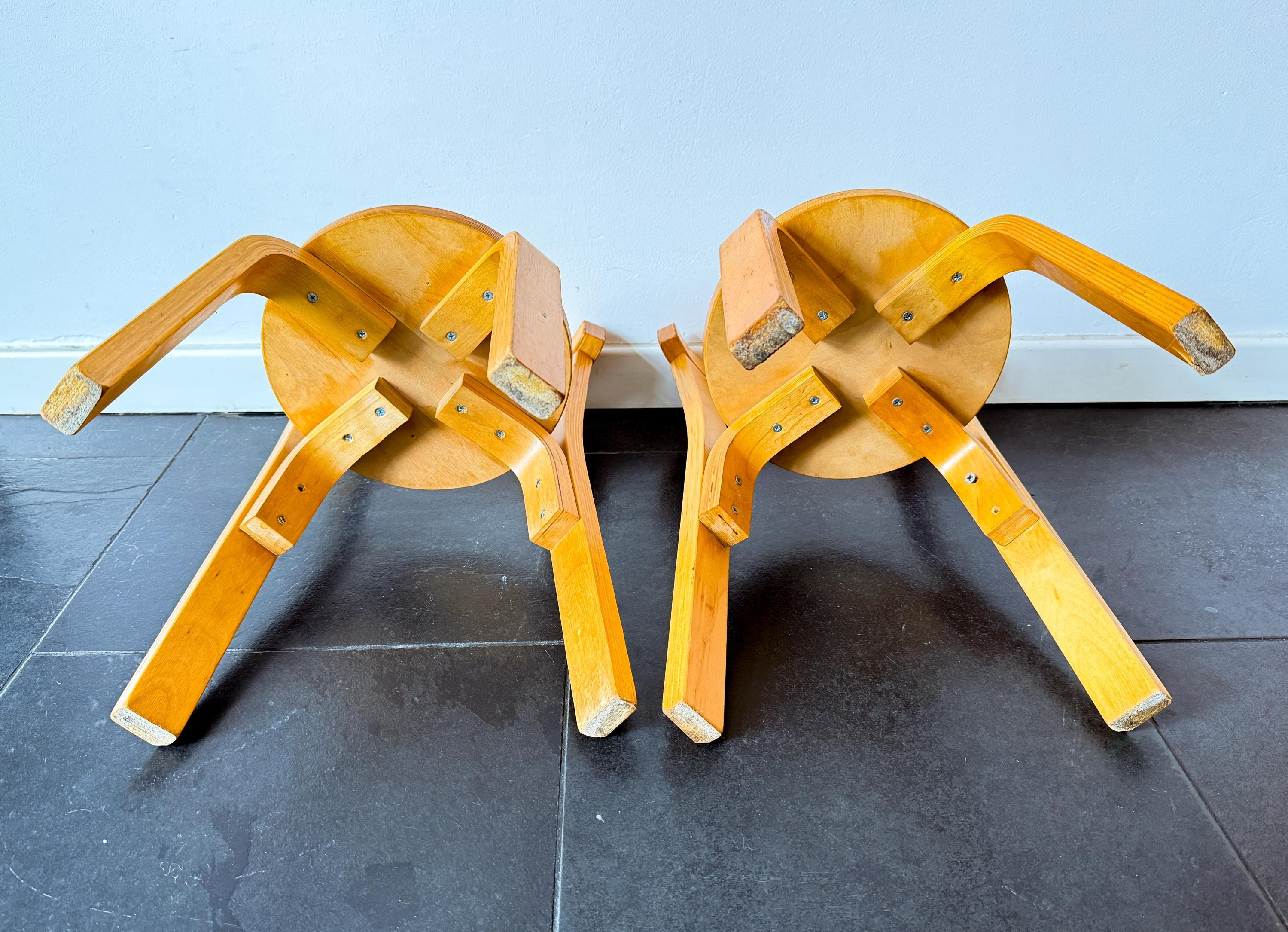 Vintage Kids Chair Alvar Aalto - Model 68 - Plywood, Birch - 1930s