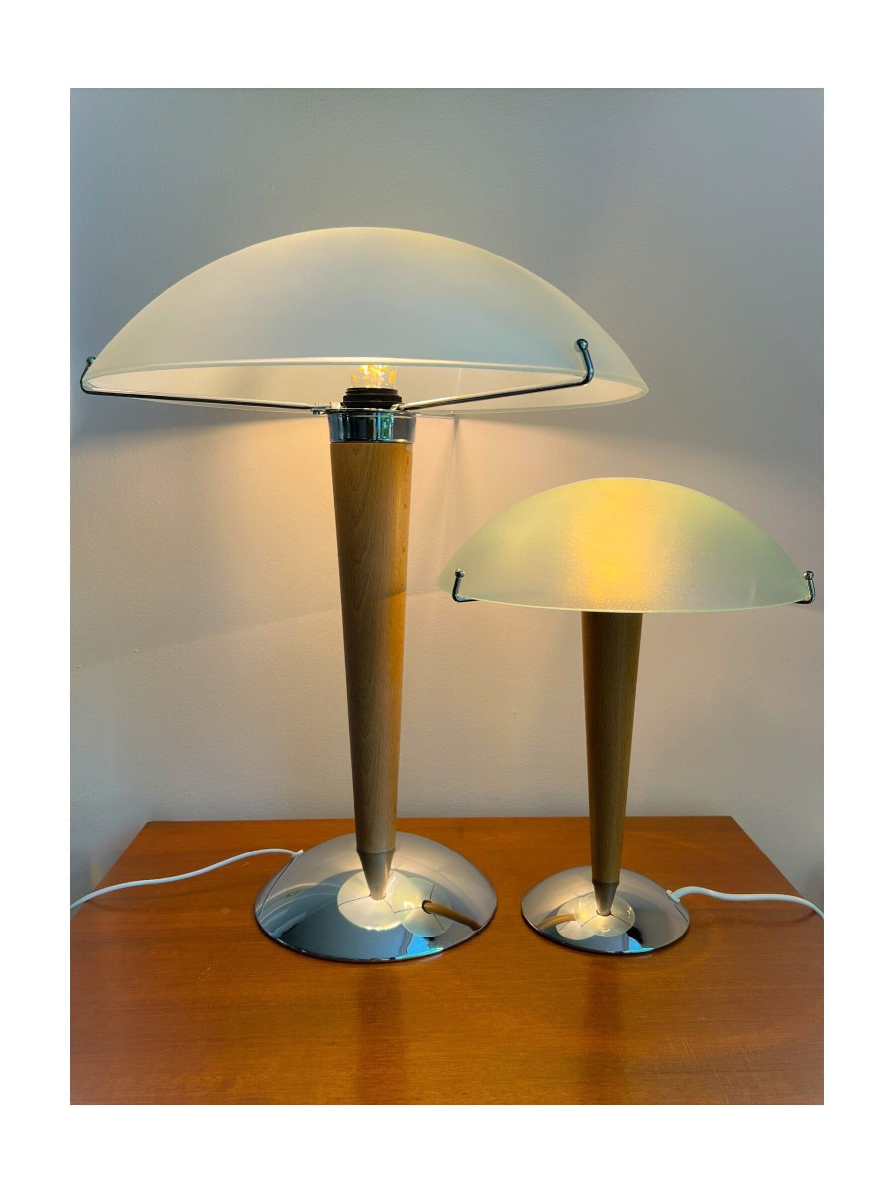 IKEA Kvintol 90s Table Lamp new Old Stock Small X large Frosted