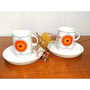 Thomas Rosenthal Eclipse, collector's item, set of 2x cup + saucer