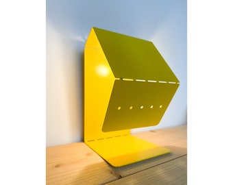 Vintage table light 'Teruki'- yellow - French design - metal - Y2K