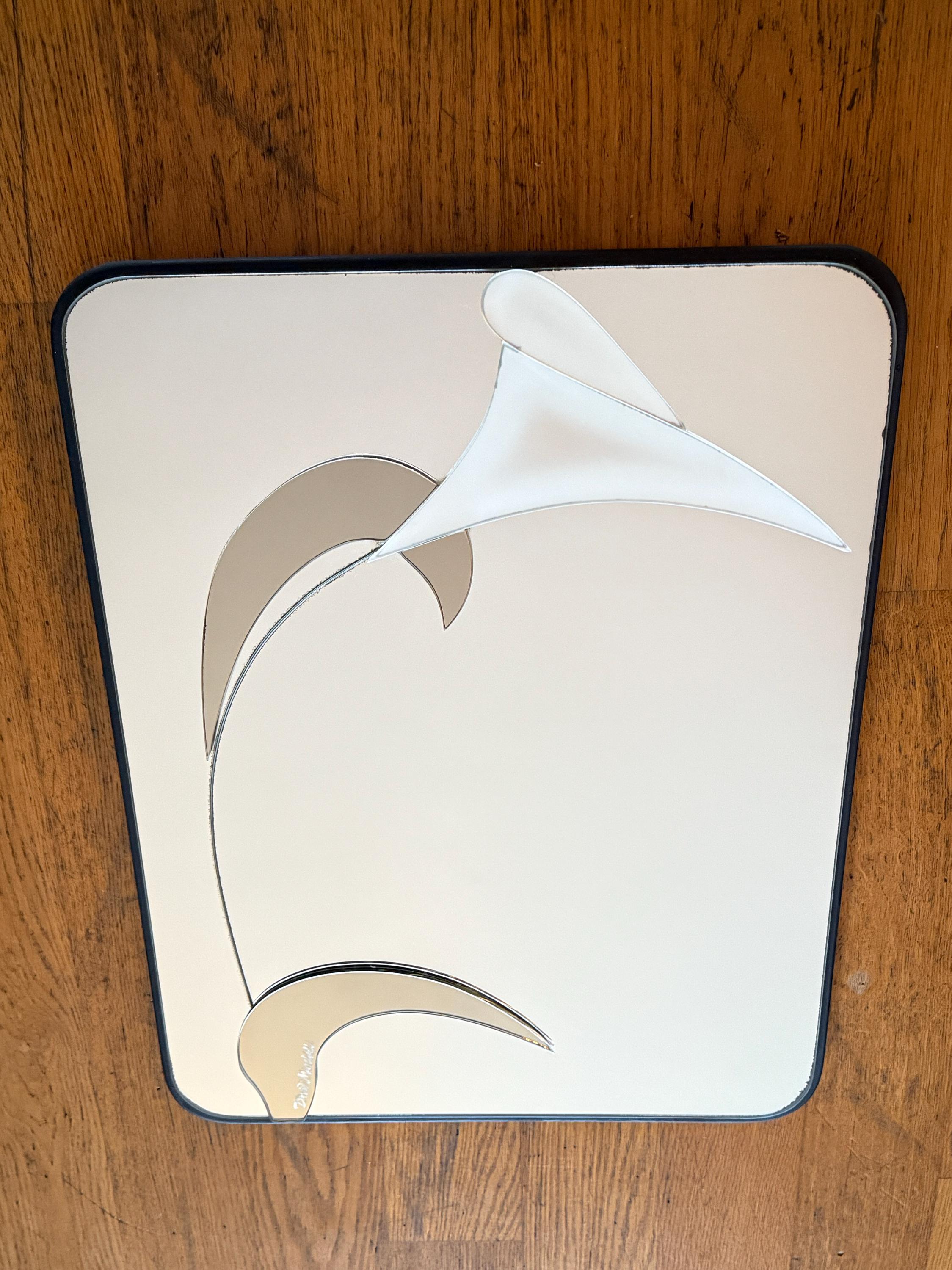 【定価200万】ヴィンテージミラー　デザイナーズミラーDavidMarshall Vintage David Marshall Layered Mirror - 1989 - Sculptural Wall