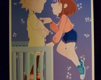 Late Night Flirting Print