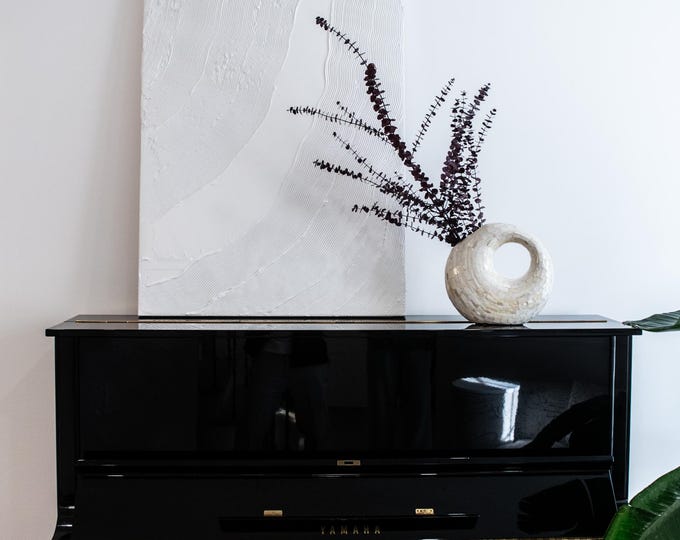Curated visual reference: Visual Reference: Textured Minimalist Canvas Art Custom Art Home Decor Minimalist Home