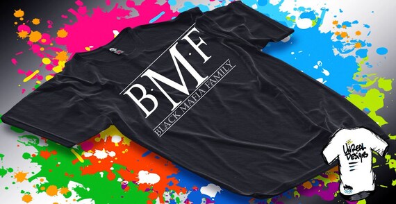 Black Mafia Family T Shirt BMF TV Show 