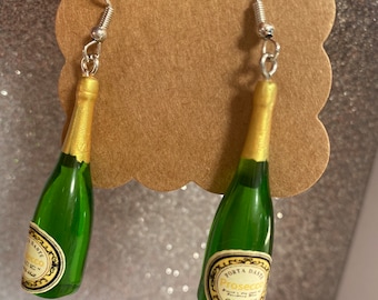 Prosecco earrings