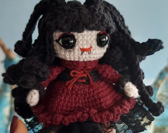 Patrón de amigurumi de Nadja