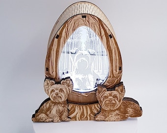 Easter Egg Yorkshire Terrier