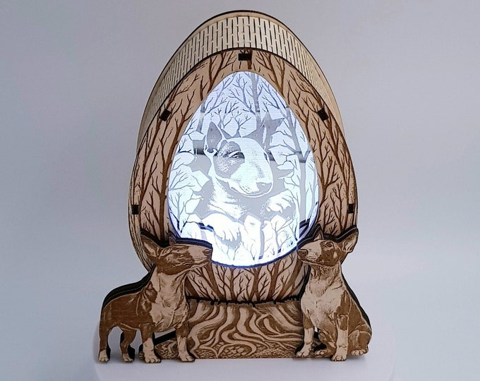 Easter Egg Miniature Bull Terrier