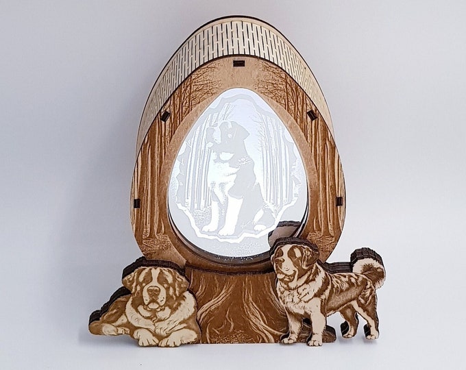 Easter egg "St. Bernard"