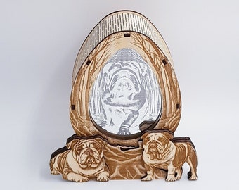 Easter Egg English Bulldog