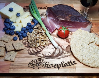Customizable cheese board