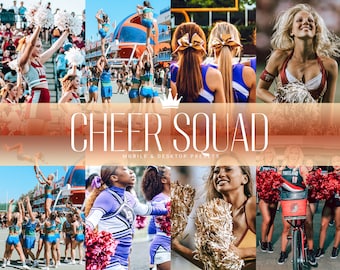 Cheer Squad Lightroom Presets: Mobile & Desktop Filters